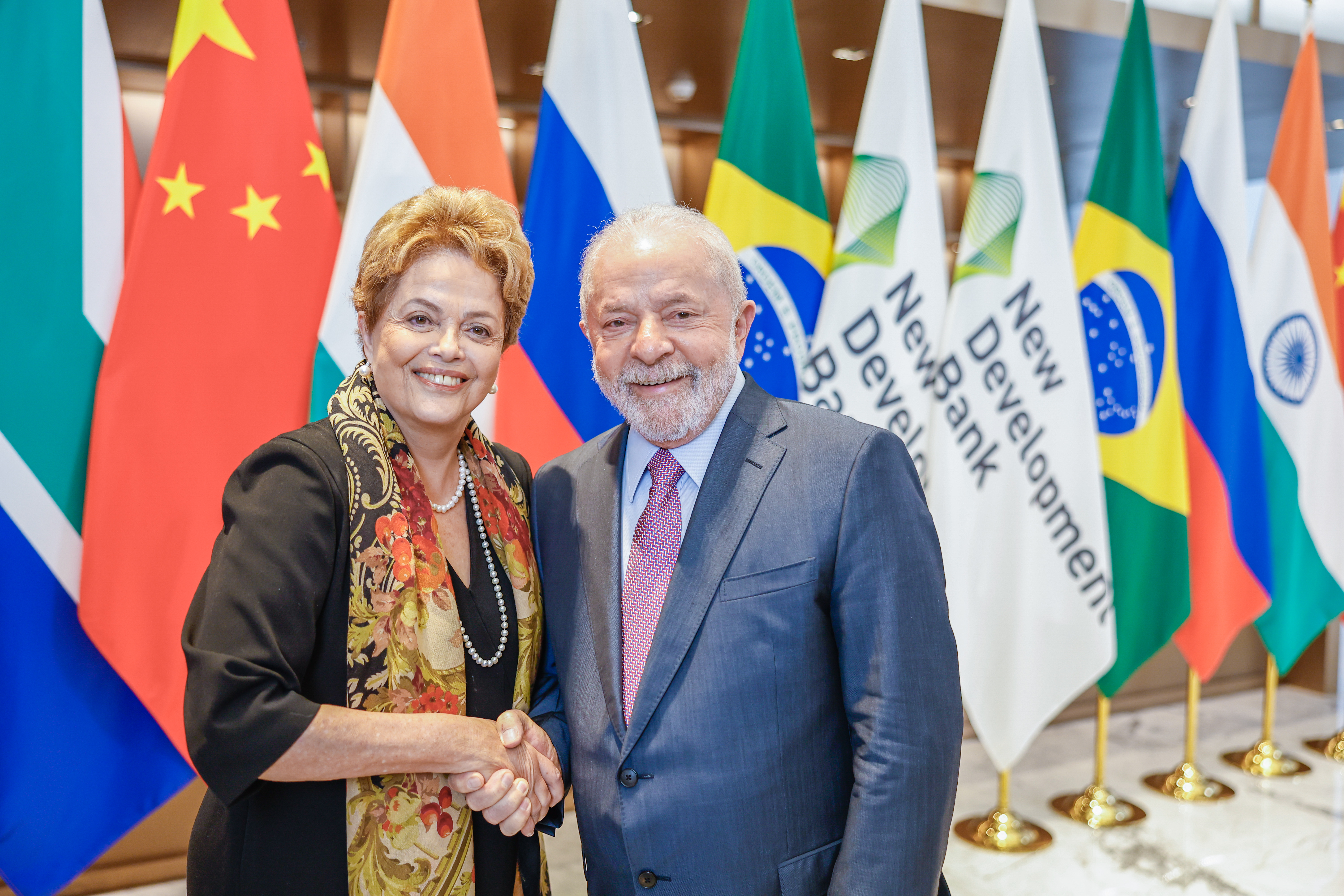 Dilma Rousseff at the New Development Bank inauguration, Shanghai, April 2023