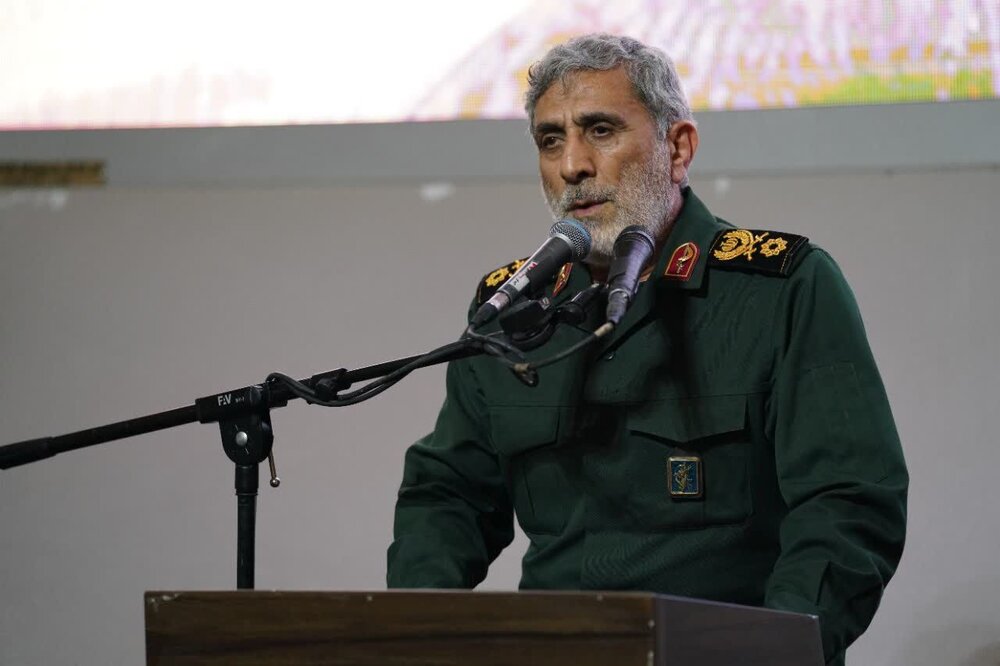 Formation of gov. right of Iraqi people: Gen. Qaani