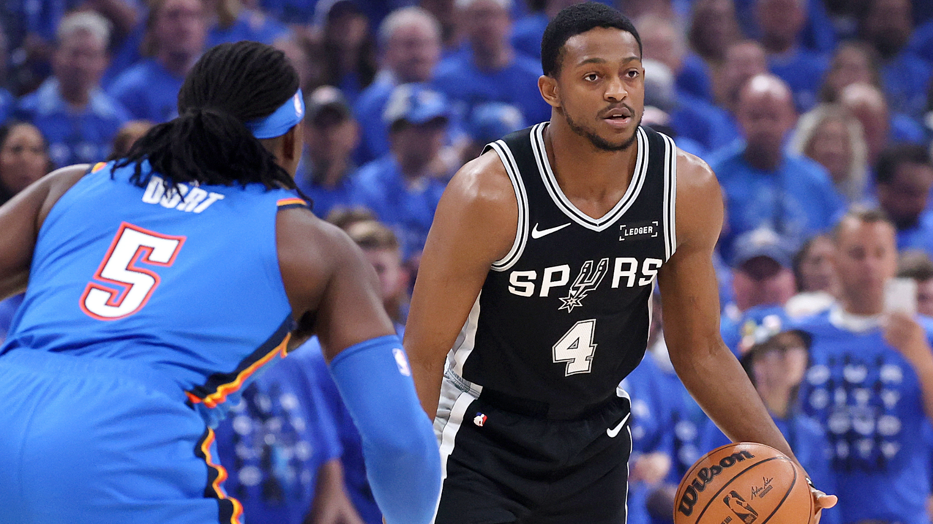 Both conference finals Game 1s went to overtime for the first time in NBA history, with the Spurs stunning the Thunder and the Knicks erasing 22 points against the Cavaliers.
