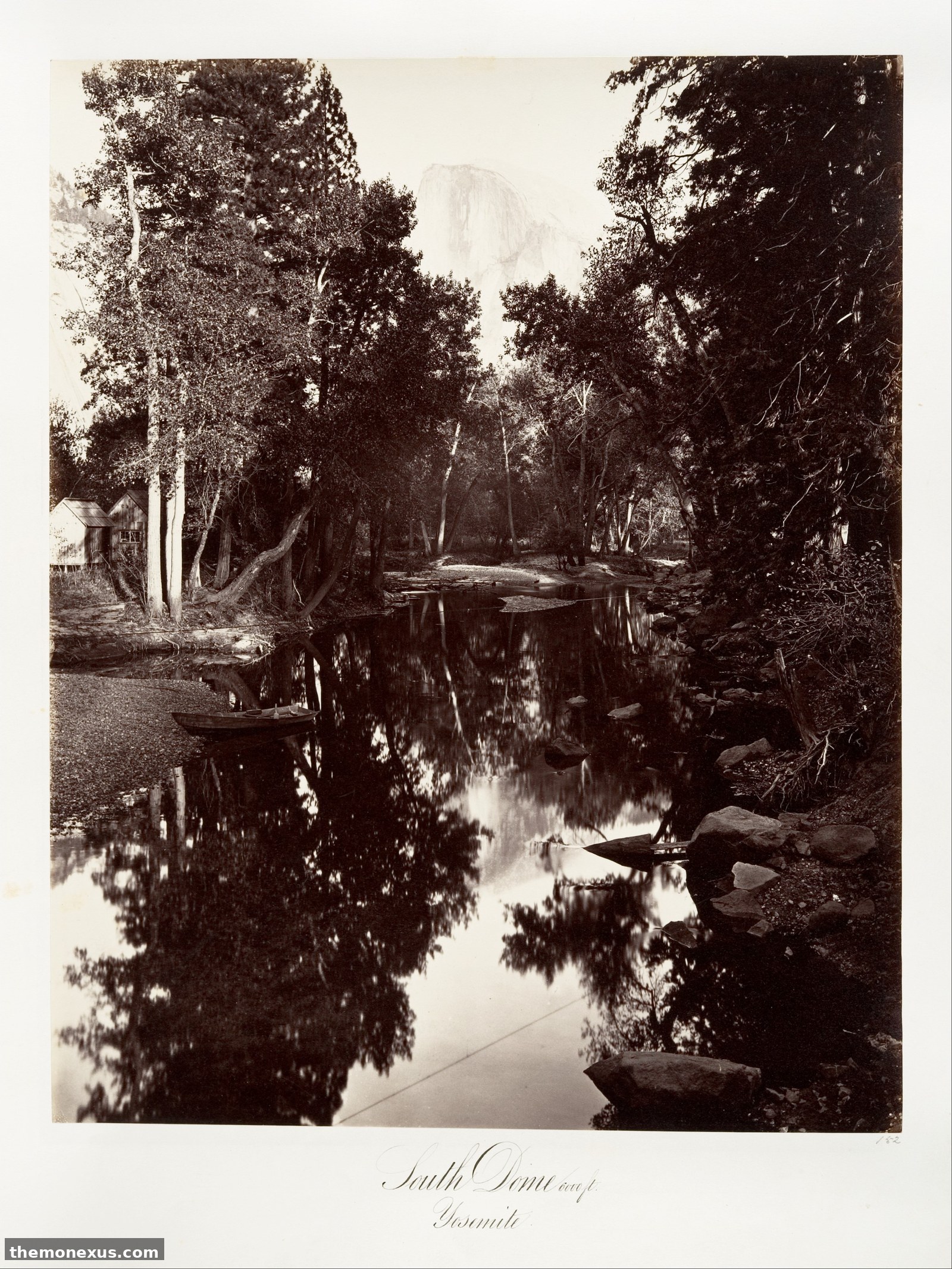 South Dome, 6,000 feet, Yosemite — ca. 1872, printed ca. 1876 — Photographs