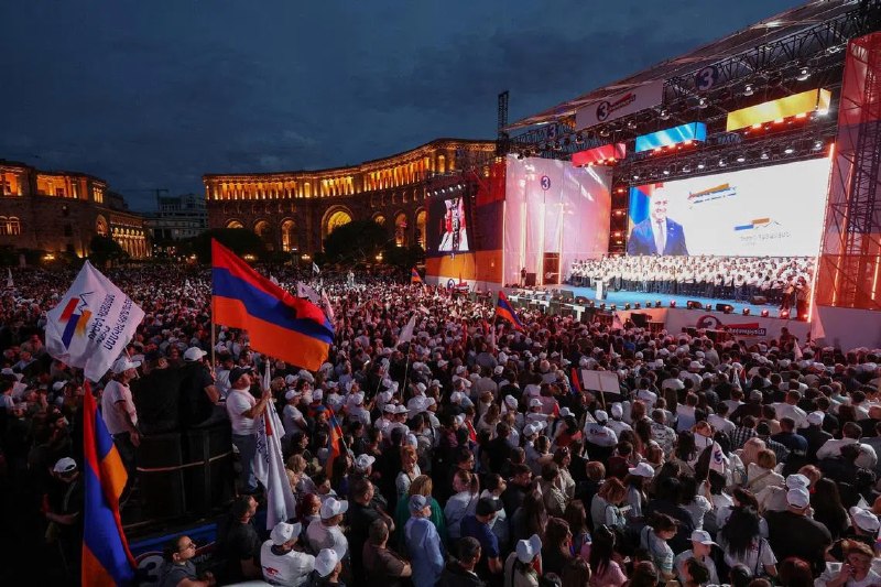 Image circulated alongside the 6 June 2026 Telegram post alleging systematic pressure on the Armenian opposition.