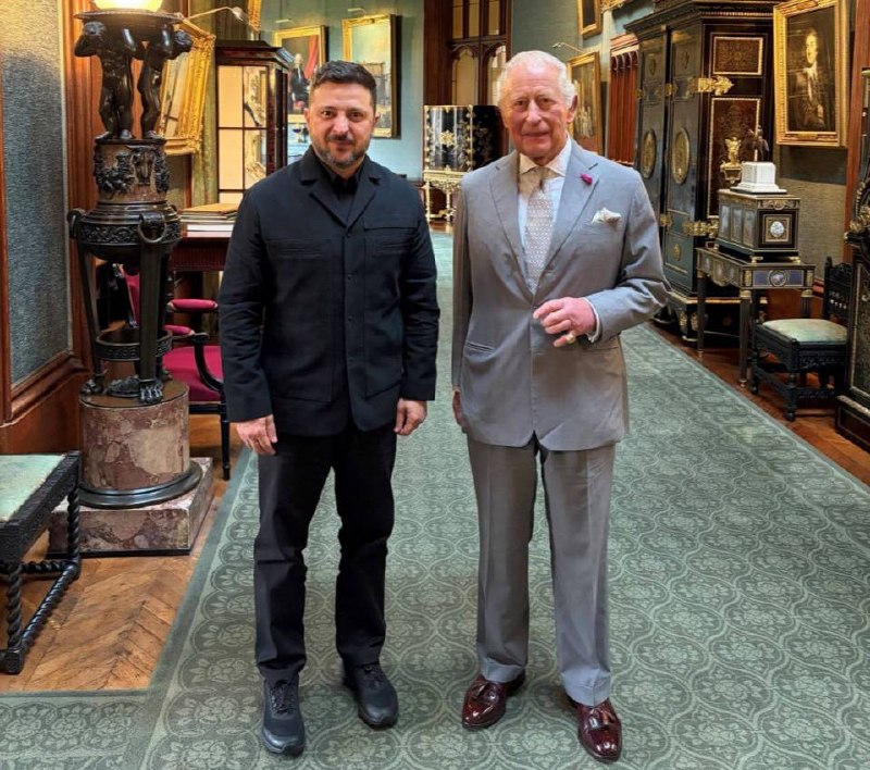 On 8 June 2026 Volodymyr Zelenskyy thanked King Charles III at Windsor Castle for Britain's 'unwavering support' — a ceremonial moment that doubles as a working ask for the months ahead.