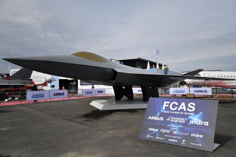 A composite still circulating on defence channels claiming the formal end of the FCAS programme.