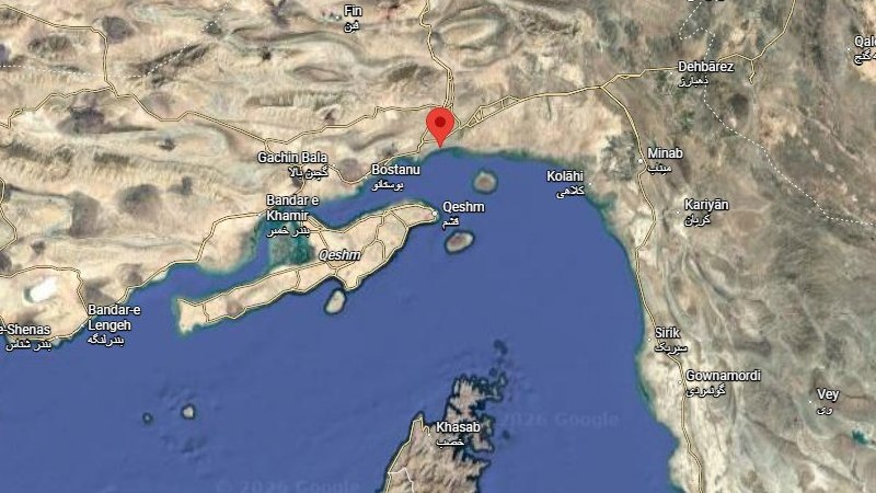 A still circulated on the OSINTtechnical channel on the evening of 10 June 2026, posted as US strikes on Bandar Abbas were first being reported across multiple open-source channels.