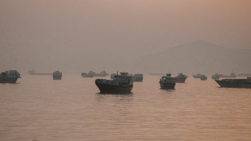 Oil tankers at anchor in the Persian Gulf, file photo. The Cradle Media via Telegram.