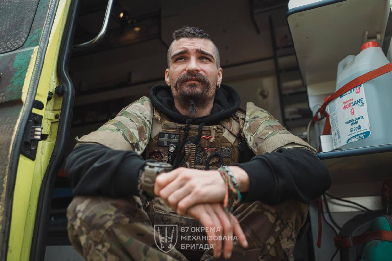 A medic in a frontline Ukrainian unit — call-sign "Hound" — has been honoured in a tribute circulating on the official Land Forces of Ukraine channel on 10 June 2026.