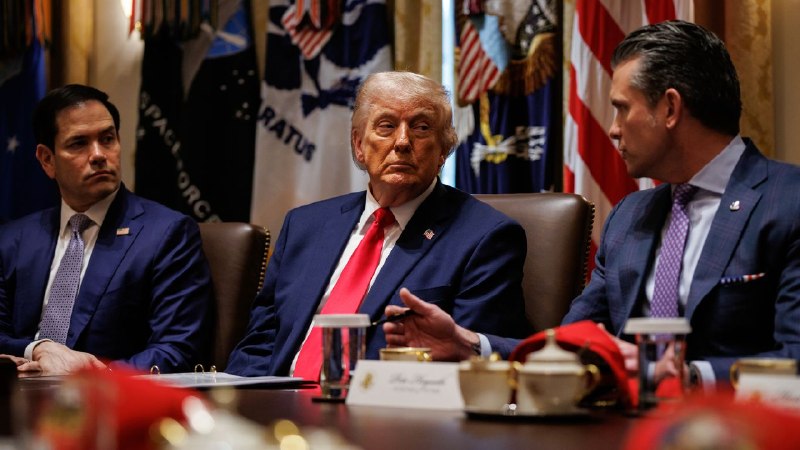 File imagery circulated in OSINT channels on 10 June 2026 alongside reporting on the Trump administration's Iran deliberations.
