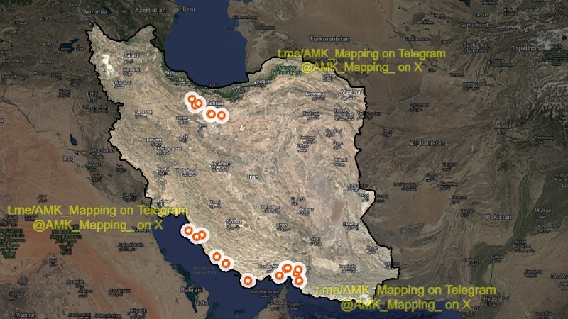 A 02:09 UTC map pinpointing 16 Iranian towns hit overnight is the clearest public accounting of the US campaign so far — and arrives as prediction markets price a permanent deal at 67%.