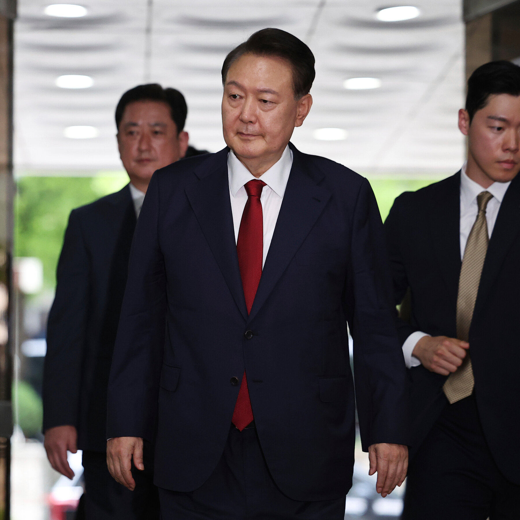 Former South Korean President Yoon Suk Yeol, who was sentenced on 12 June 2026 to 30 years in prison for a drone operation prosecutors tied to his failed martial-law declaration.