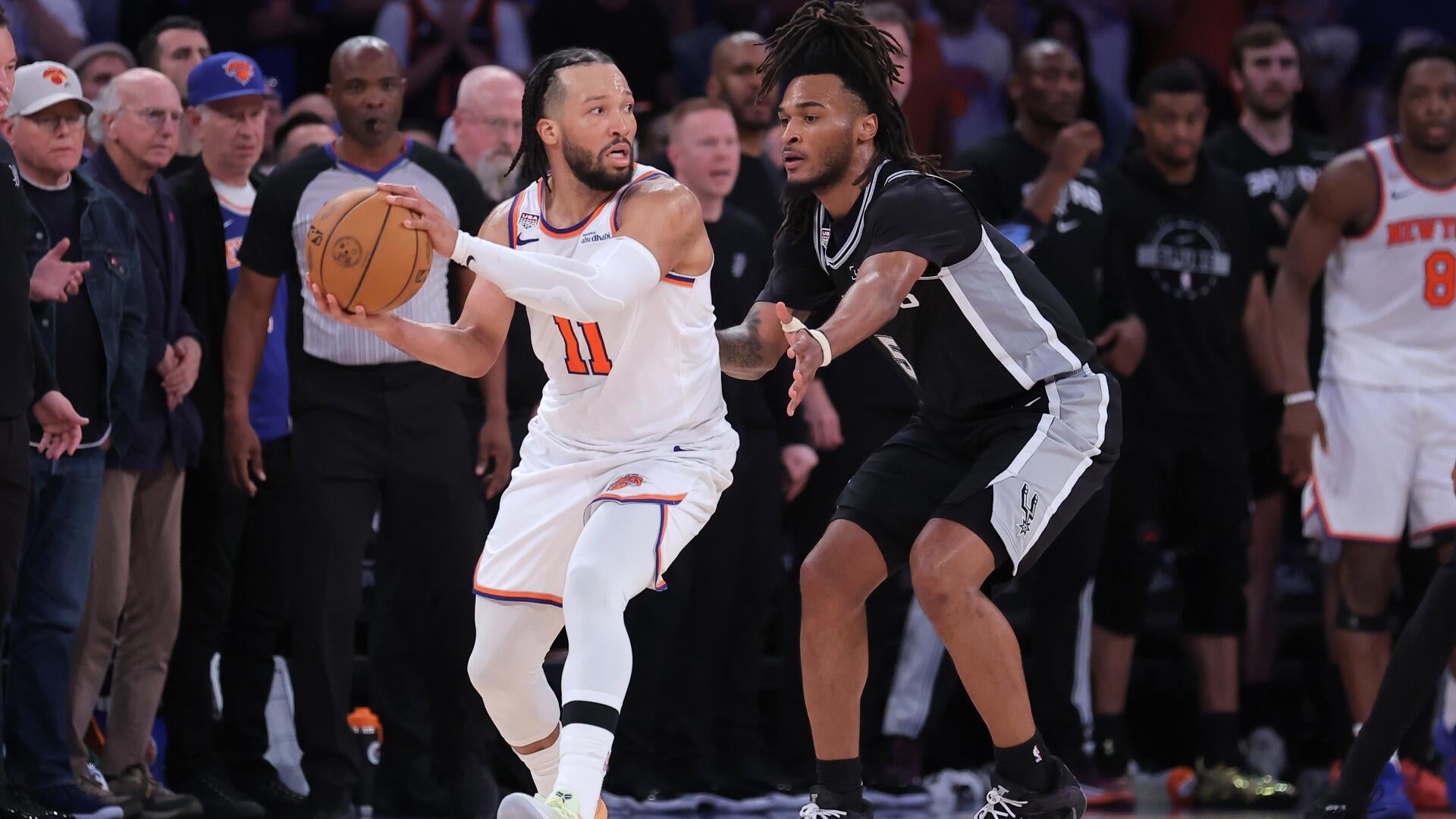 The New York Knicks have won their first NBA championship since 1973, with OG Anunoby front-and-centre and head coach Mike Brown admitting he is still pinching himself.