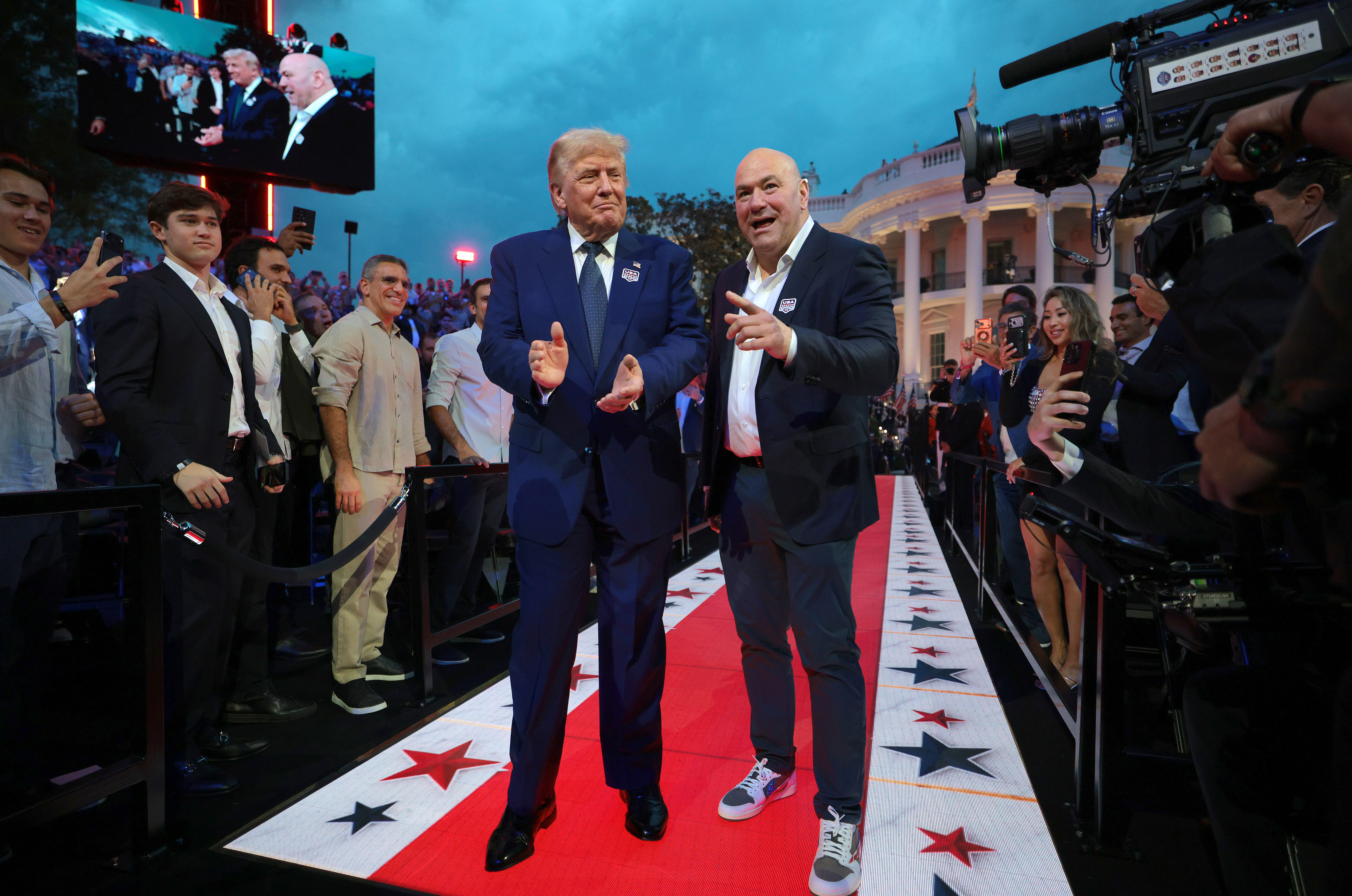 On 14 June 2026, tens of thousands of MMA fans packed the Ellipse south of the White House for UFC's marquee 'Freedom 250' card, a US-style soft-power event staged in the literal shadow of the federal government.