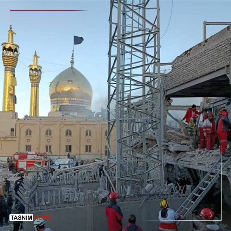 As Deputy Minister Darabi tours the 19th-century Hosseinieh Azam, Iran's wartime relic economy is being folded into the country's living religious architecture — and the line between museum and shrine is being redrawn.