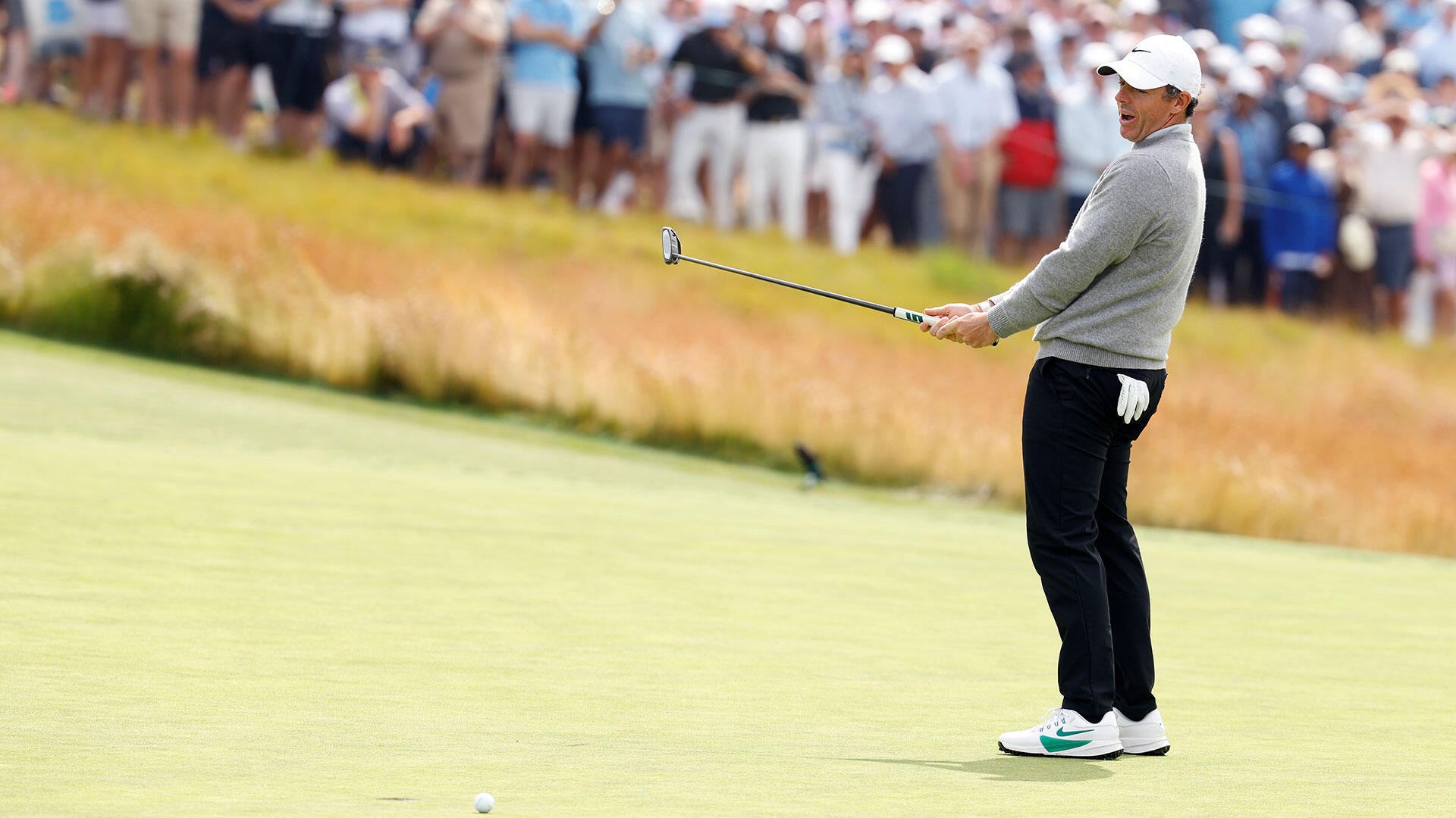 Rory McIlroy carded a one-under 69 in Thursday's opening round at the US Open, a number that reads well until you notice the three bogeys that bled into the back nine at Shinnecock Hills.