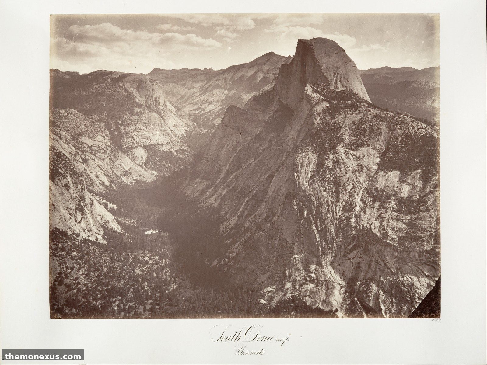 South Dome, 6,000 feet — ca. 1872, printed ca. 1876 — Photographs