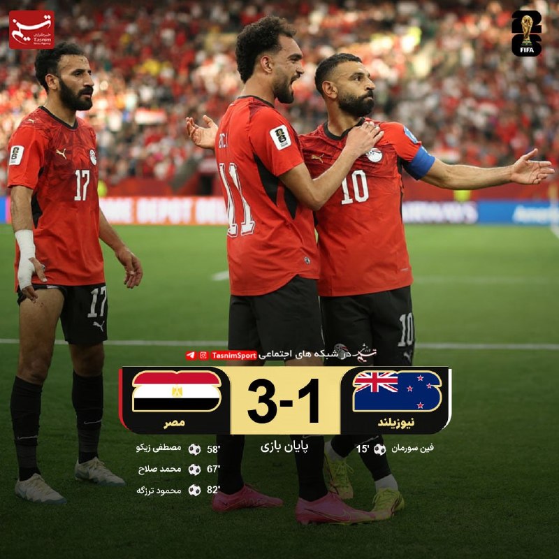 A graphic displays Jordan vs. Algeria starting XI lineups with player names, numbers, flags, and a substitutes list in English and Arabic.
