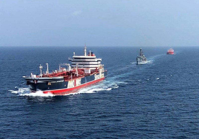 Iran says the strait is shut.