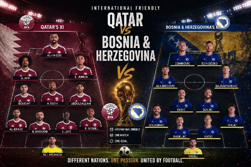 An 18-year-old's stunner and a composed second half in Seattle move Bosnia-Herzegovina to the brink of a first World Cup knockout round, while Qatar head home still searching for a point.