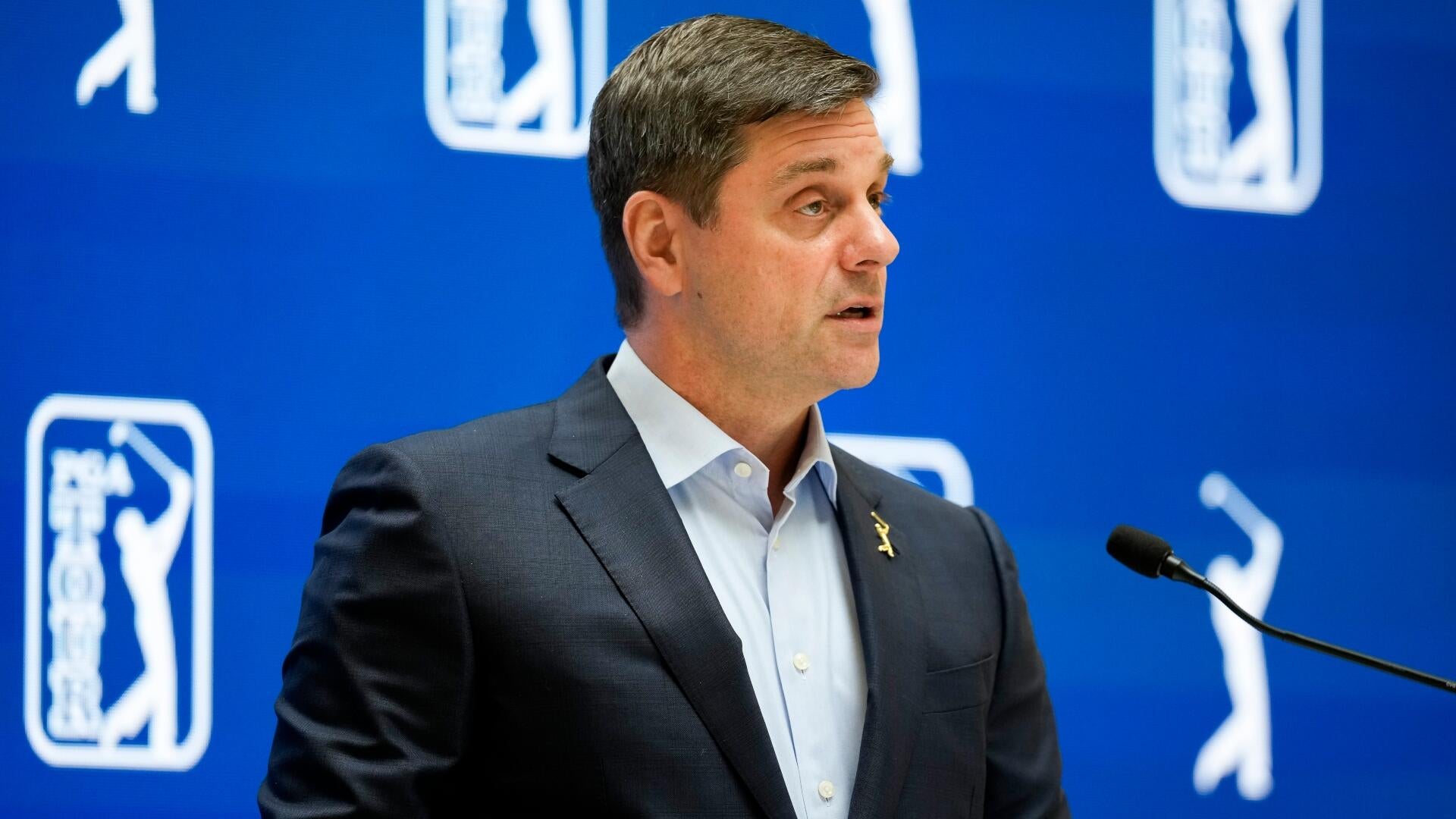Brian Rolapp will become both CEO and commissioner on 1 January 2027, ending Jay Monahan's reign and folding the tour's commercial and regulatory functions into a single chair.