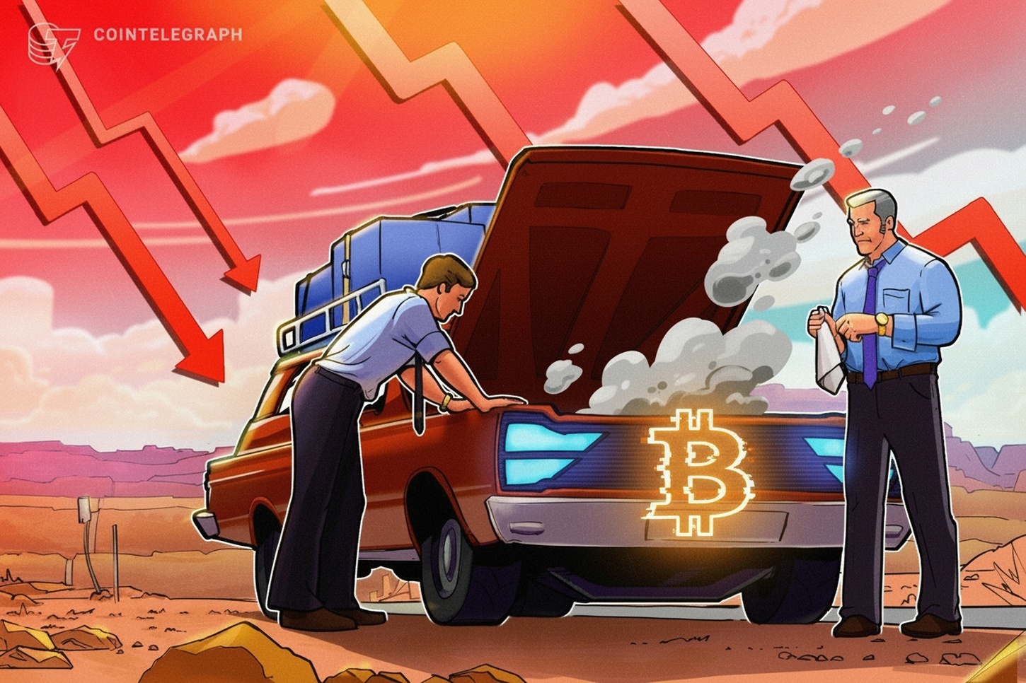 Bitcoin punched under $60,000, oil kept sliding, and Micron's AI memory order book made equities look like the only game in town.