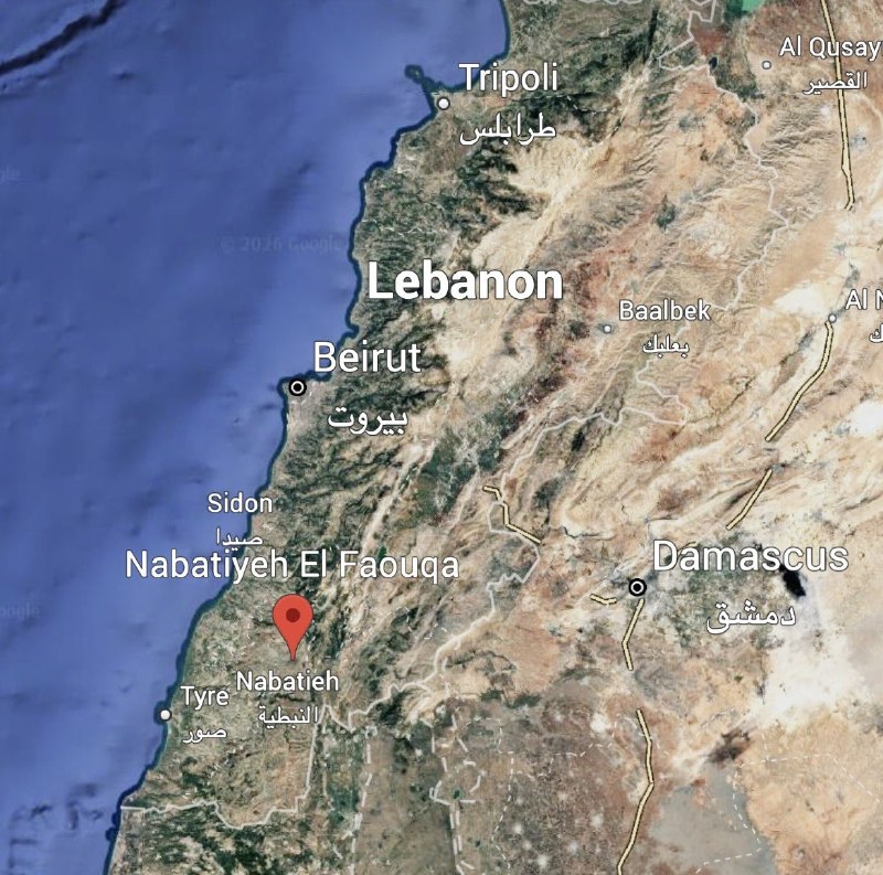 Israeli warplanes and drones hit the southern Lebanese town of Nabatieh al-Fawqa on 27 June 2026, hours after Hezbollah's secretary-general declared the year-old Israel-Lebanon arrangement 'null and void' and Israel's defence minister order…