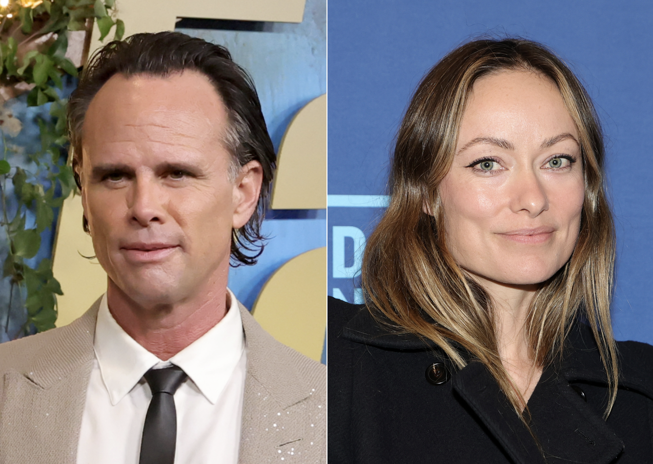 Olivia Wilde says Walton Goggins pulled her out of the path of a runaway horse herd on the set of Jon Favreau's 2011 Western 'Cowboys & Alients' — a small, on-set anecdote that says something larger about a working actor's career.