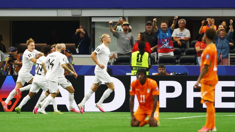 A late winner in Arlington handed Norway a place in the round of 16.