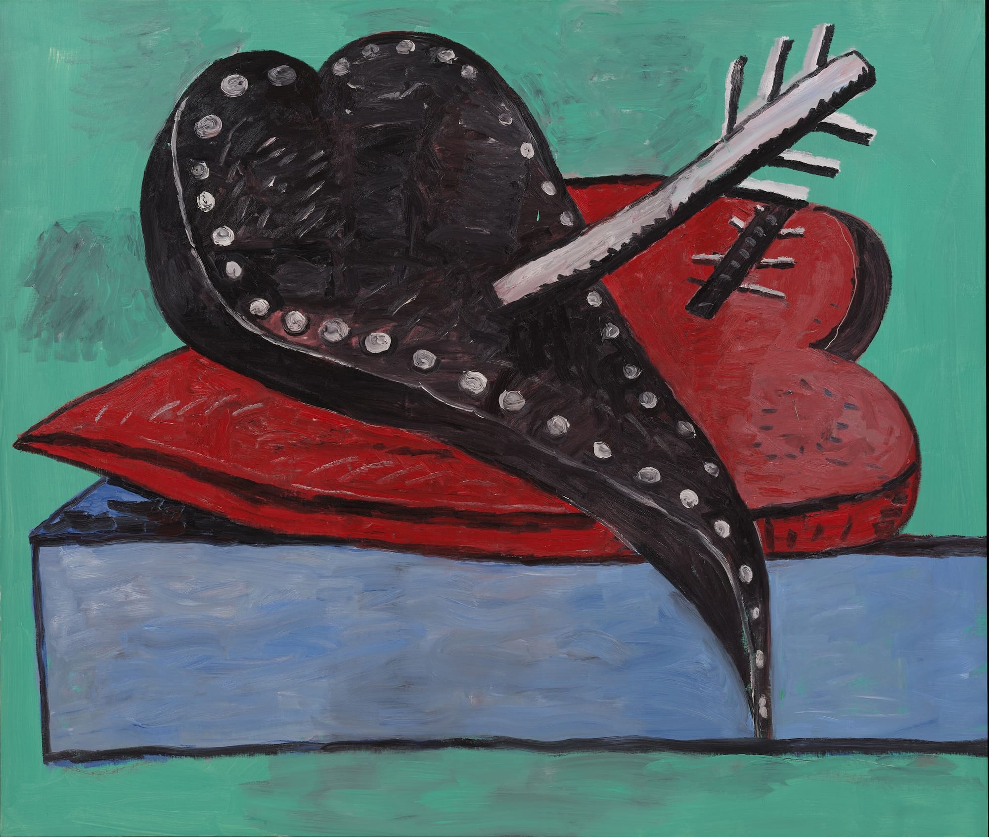 A Hyperallergic review of Philip Guston's work from 1964 to 1978 reframes the late paintings as a sustained correspondence with his wife, the poet Musa McKim.
