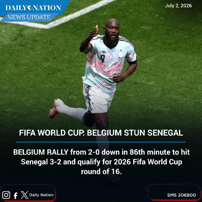 A promotional graphic displays "FIFA 2026 QUARTER FINALS" with four matchups—France vs. Morocco, Spain vs. Belgium, Norway vs. England, and Argentina vs. Switzerland—each featuring two player portraits flanked by national flags and match dates.
