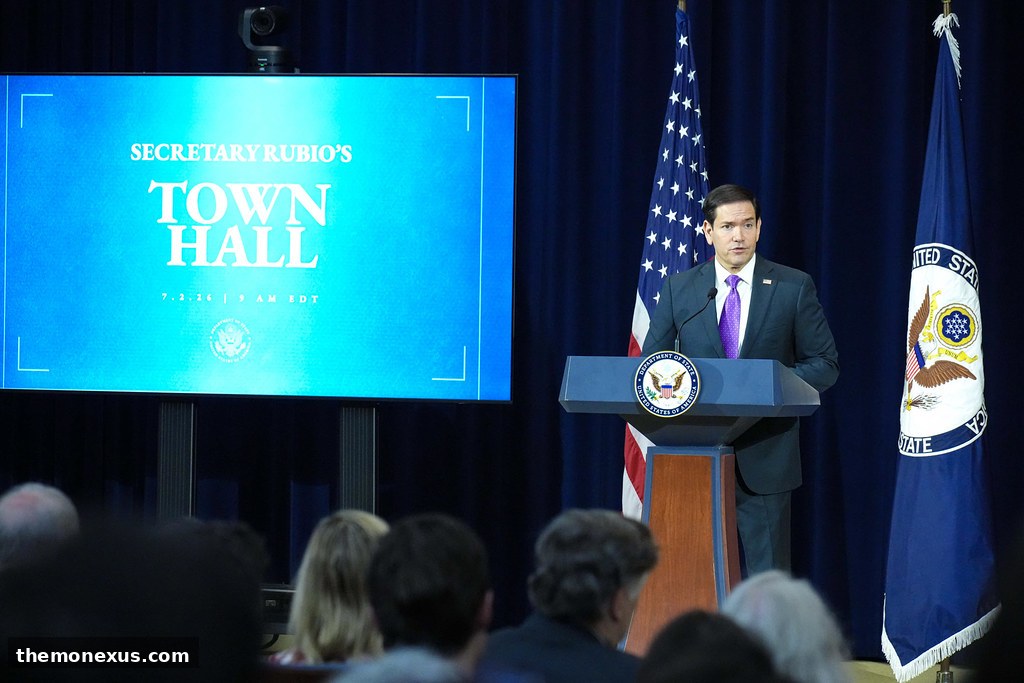 Secretary Rubio Hosts a Global Town Hall