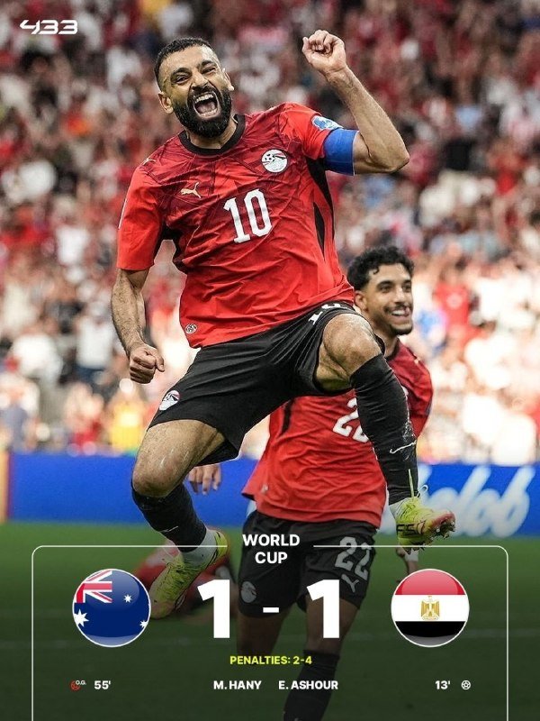 Emam Ashour's header and a composed 4-2 shootout in Dallas delivered Egypt's first knockout-stage victory at a World Cup, sending the Pharaohs into the last 16.
