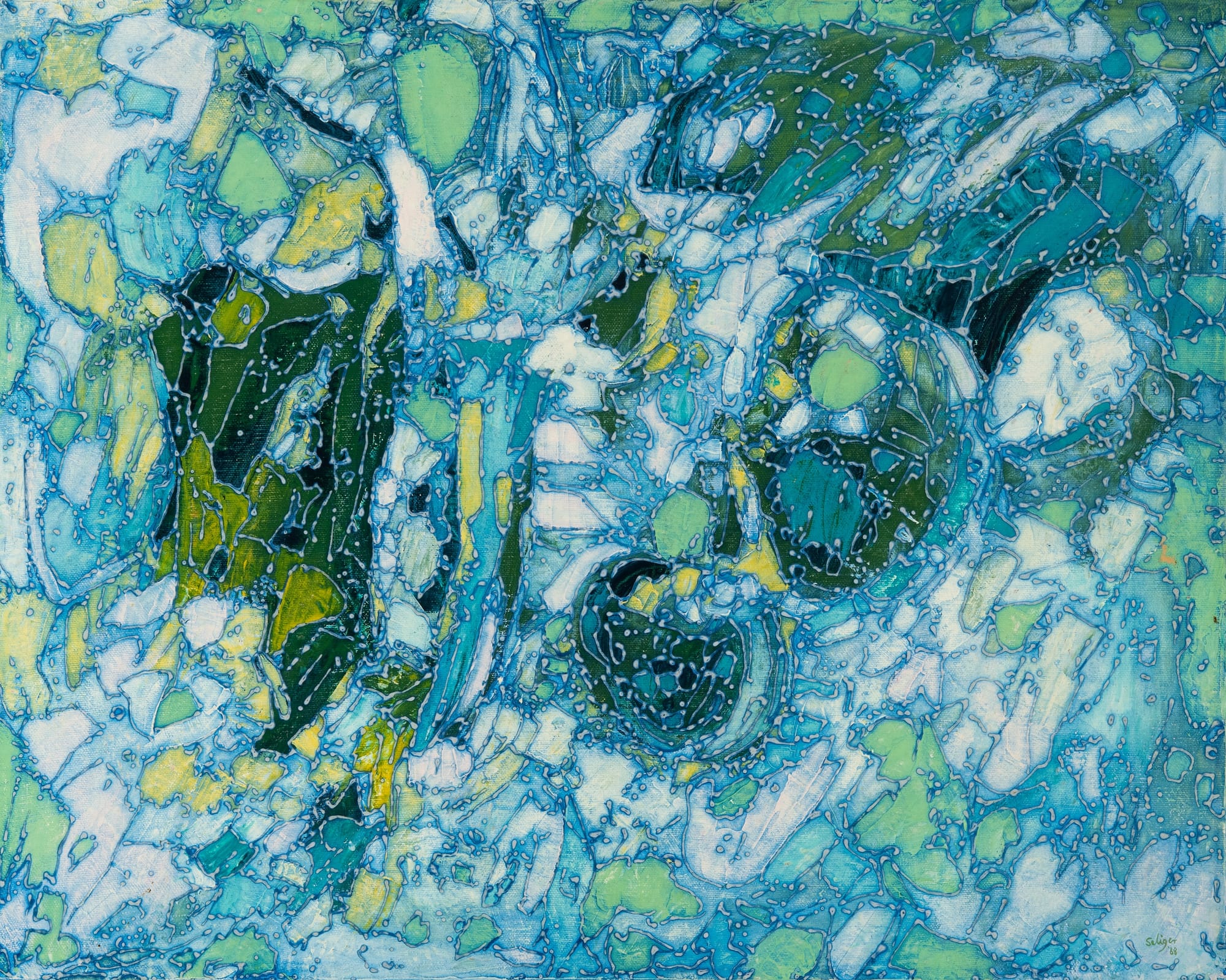 A new Hyperallergic essay revisits Charles Seliger, the Abstract Expressionist who drew his abstractions from cells, seeds, and the microscopic world — and built an entire career on what most painters refused to see.