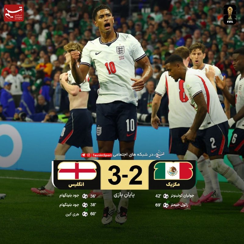 A 3-2 win over co-hosts Mexico at Estadio Azteca, completed with ten men, puts England into the 2026 quarterfinals — and turns Jude Bellingham into the tournament's defining storyline so far.