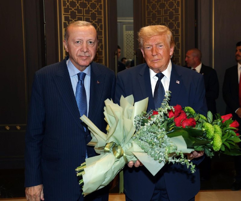 A social media screenshot displays a post from Donald J. Trump on X, with an American-flag profile picture, containing an all-caps text statement about Iran.