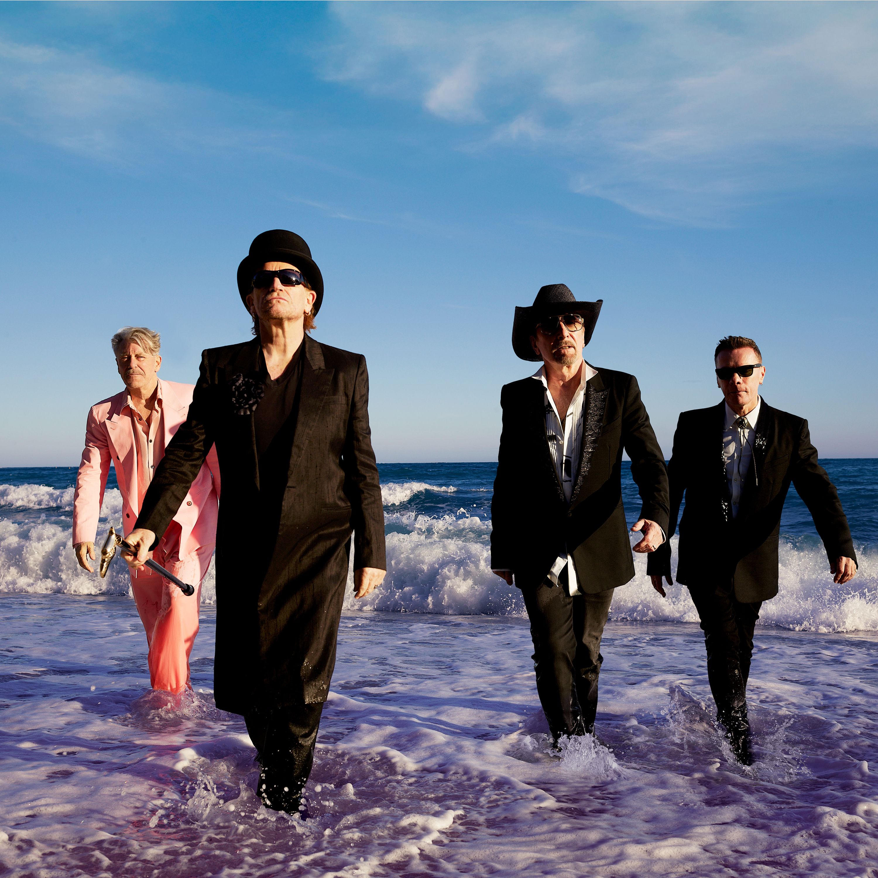 Bono, the Edge, Adam Clayton and Larry Mullen Jr.