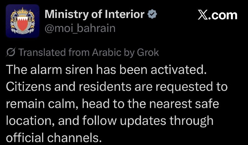 Within hours of new US airstrikes, Iranian drones were over Manama.