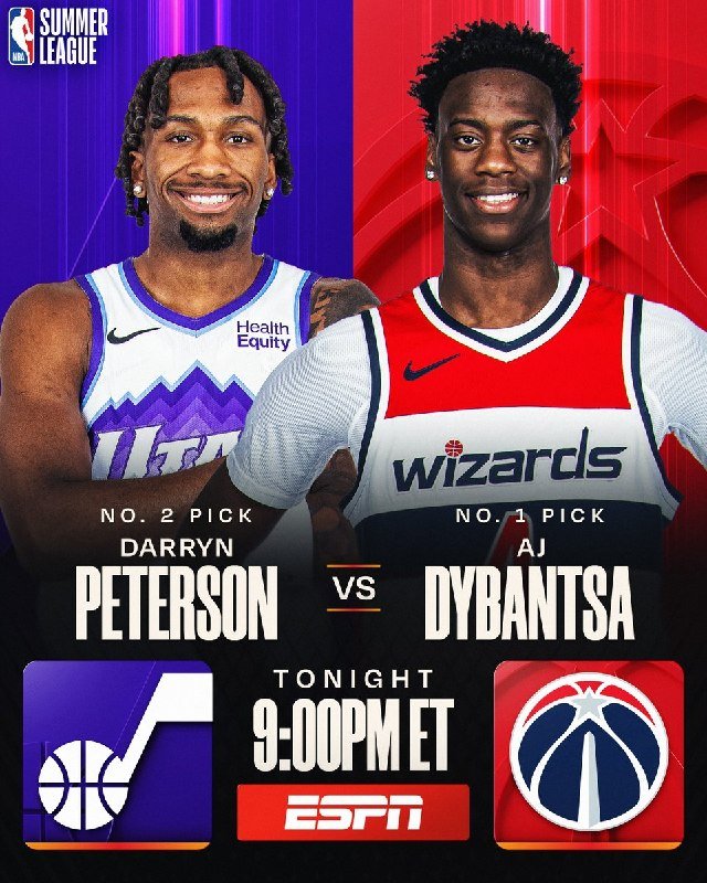 The 2026 Las Vegas Summer League tipped off on 9 July with the league's two top picks headlining opening night, and the league's broadcast partners stacking their schedules around the matchup.