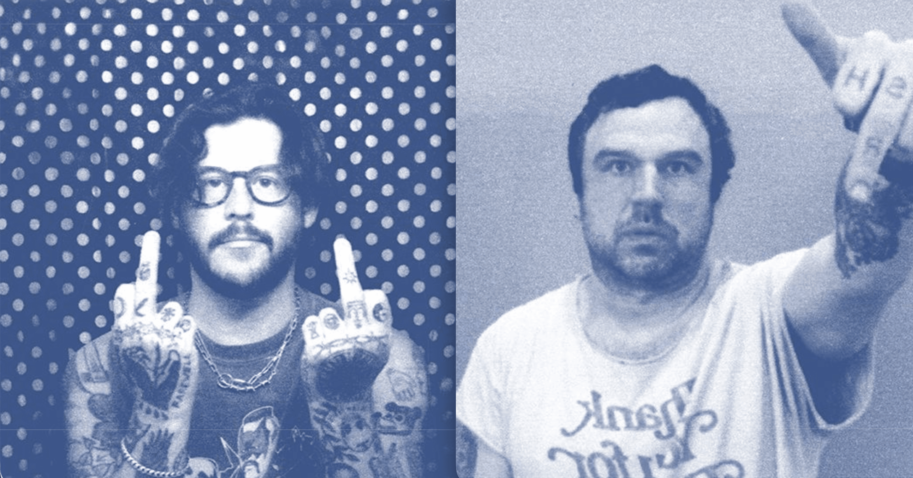 Nathan Williams and Max Bemis release a joint album and lean on stop-motion for the first single's video — a small-format bet on physicality at a moment when the music industry's attention economy has moved elsewhere.