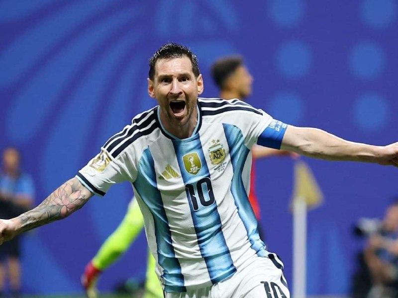 Lionel Messi dragged Argentina past Egypt in the round of 16 — and a prediction market has the title odds pinned at just 18%.