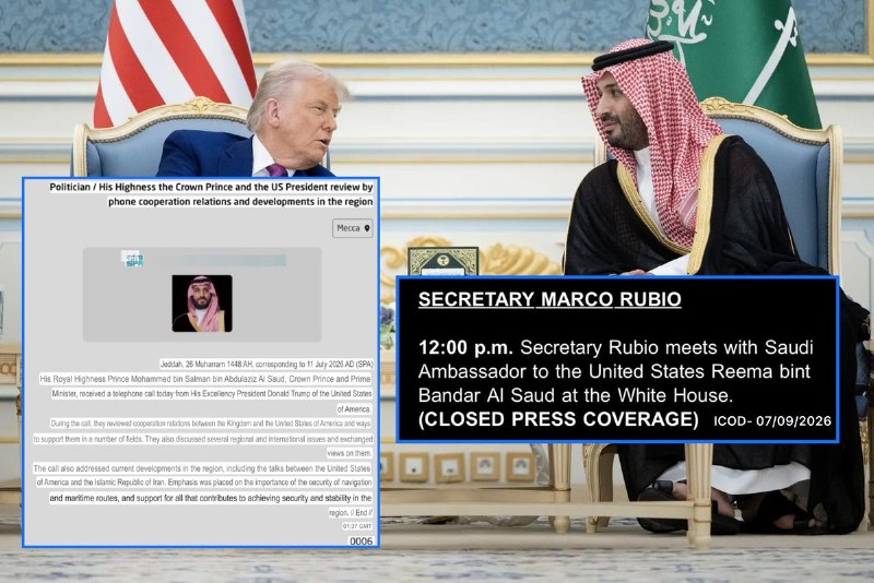 A late-evening Trump-Mohammed bin Salman phone call arrives as US-Iran friction spikes, putting Riyadh back at the centre of a regional de-escalation track.