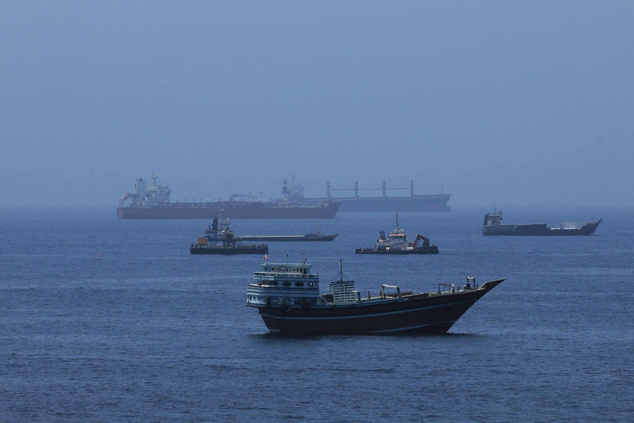 Oman's coastguard says it saved 23 seafarers from a Cypriot-flagged merchant vessel.