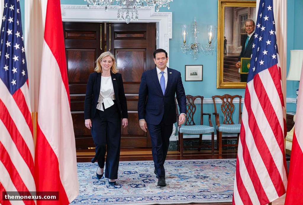Secretary Rubio Meets with Austrian Foreign Minister