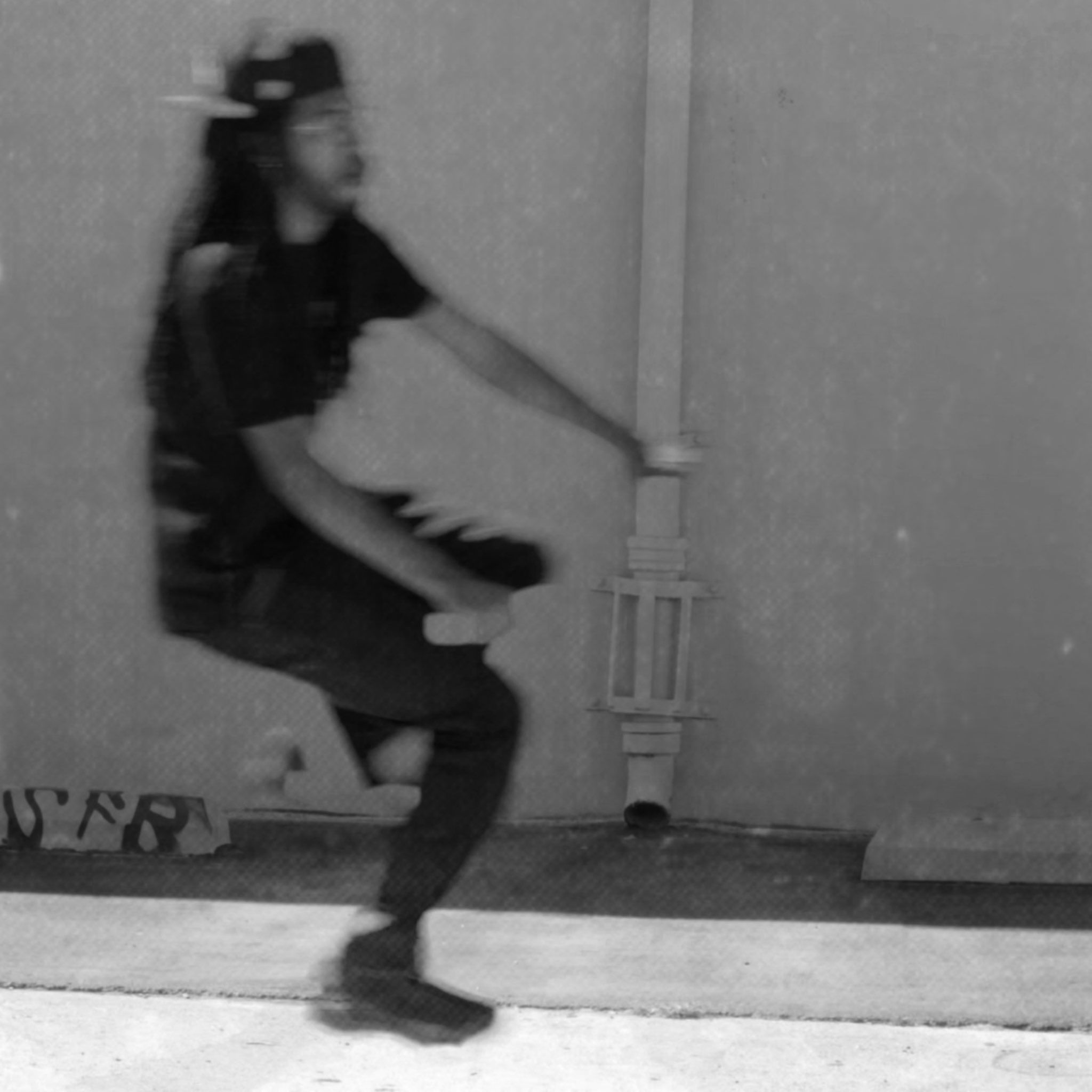 Press image accompanying coverage of zayALLCAPS's forthcoming album My Uncle Told Me Some Real Ass Shit on the Phone Yesterday.