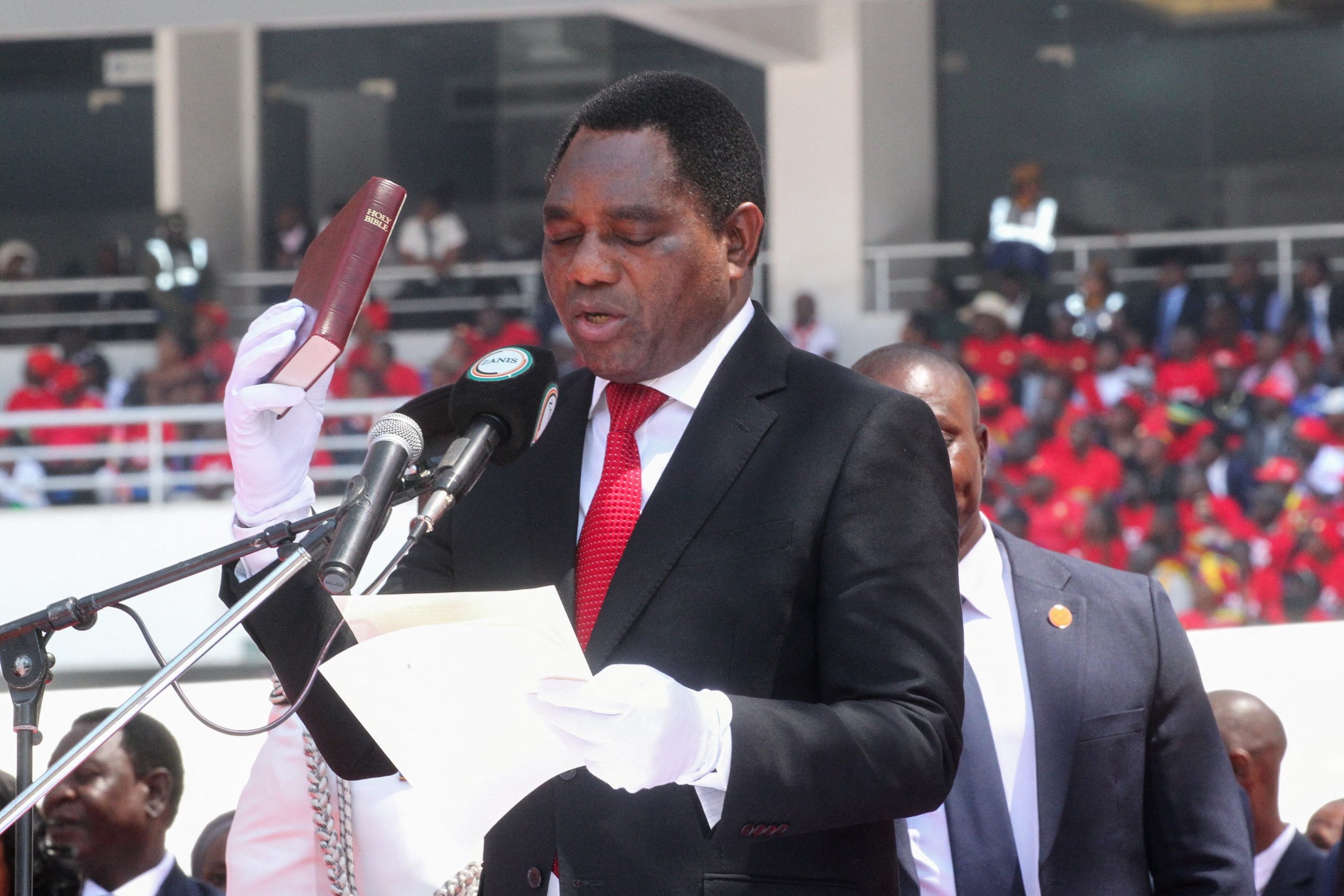The only white African head of state since the end of apartheid presided over a turbulent 20 months in Lusaka.