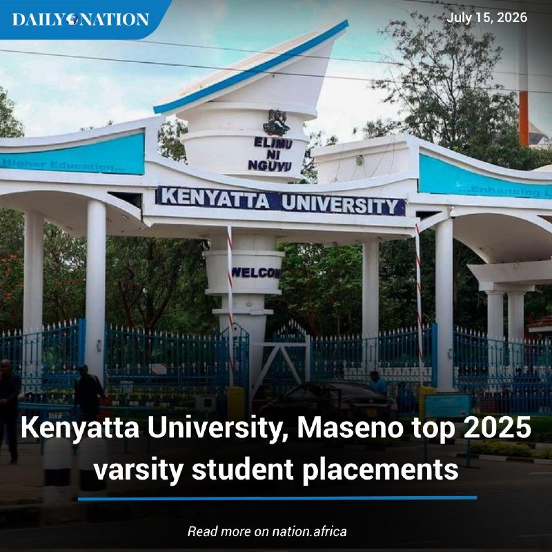 Students receive their 2025 KCSE results in Kenya. (File image)