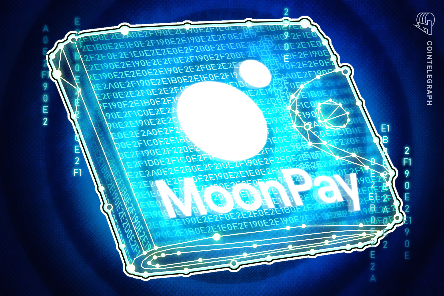Concept illustration of a crypto wallet interface, used by Cointelegraph to accompany MoonPay's coverage of the Glide acquisition.