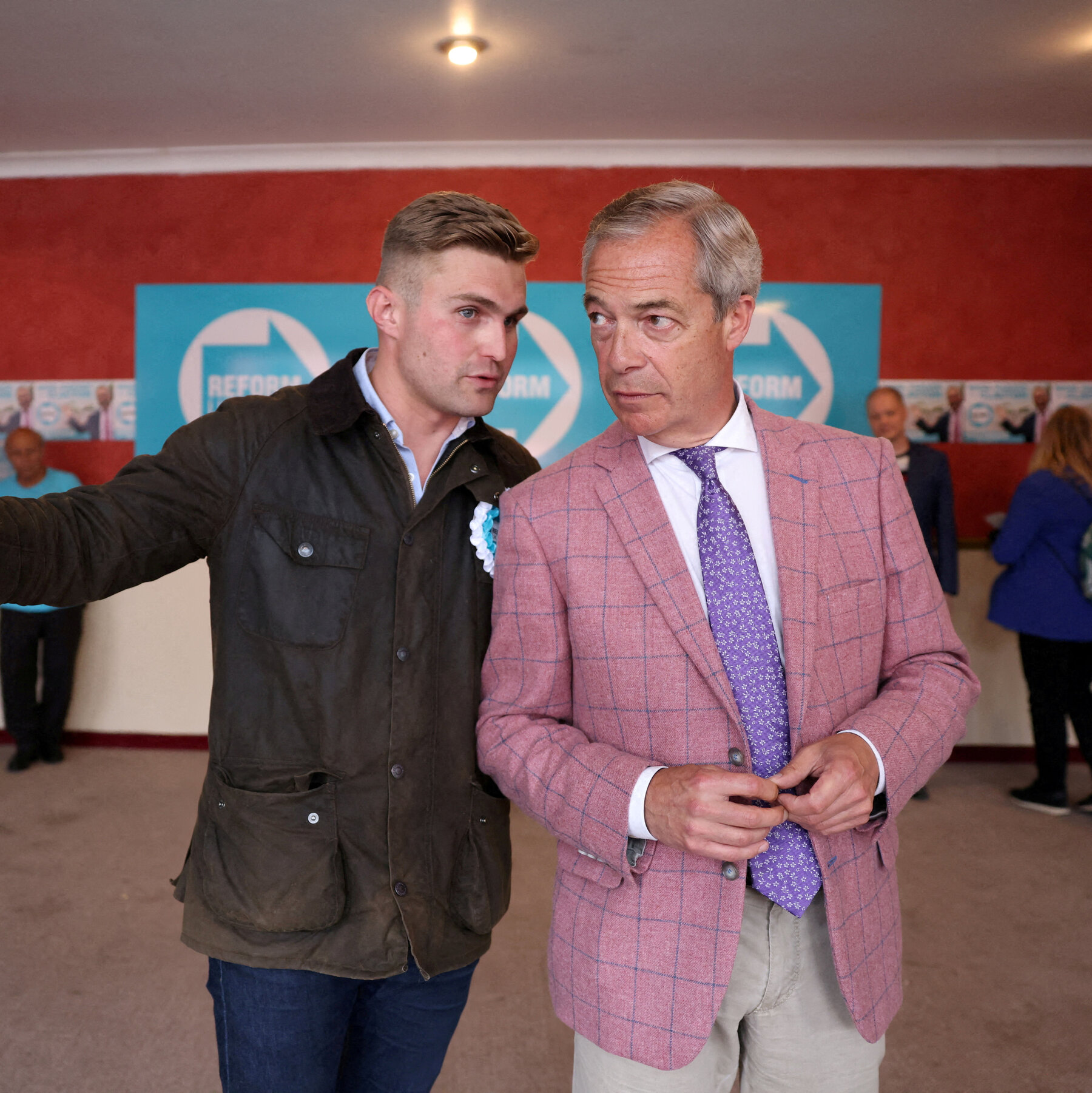 Reform UK leader Nigel Farage received state-funded security after a £5m donor entered the frame.
