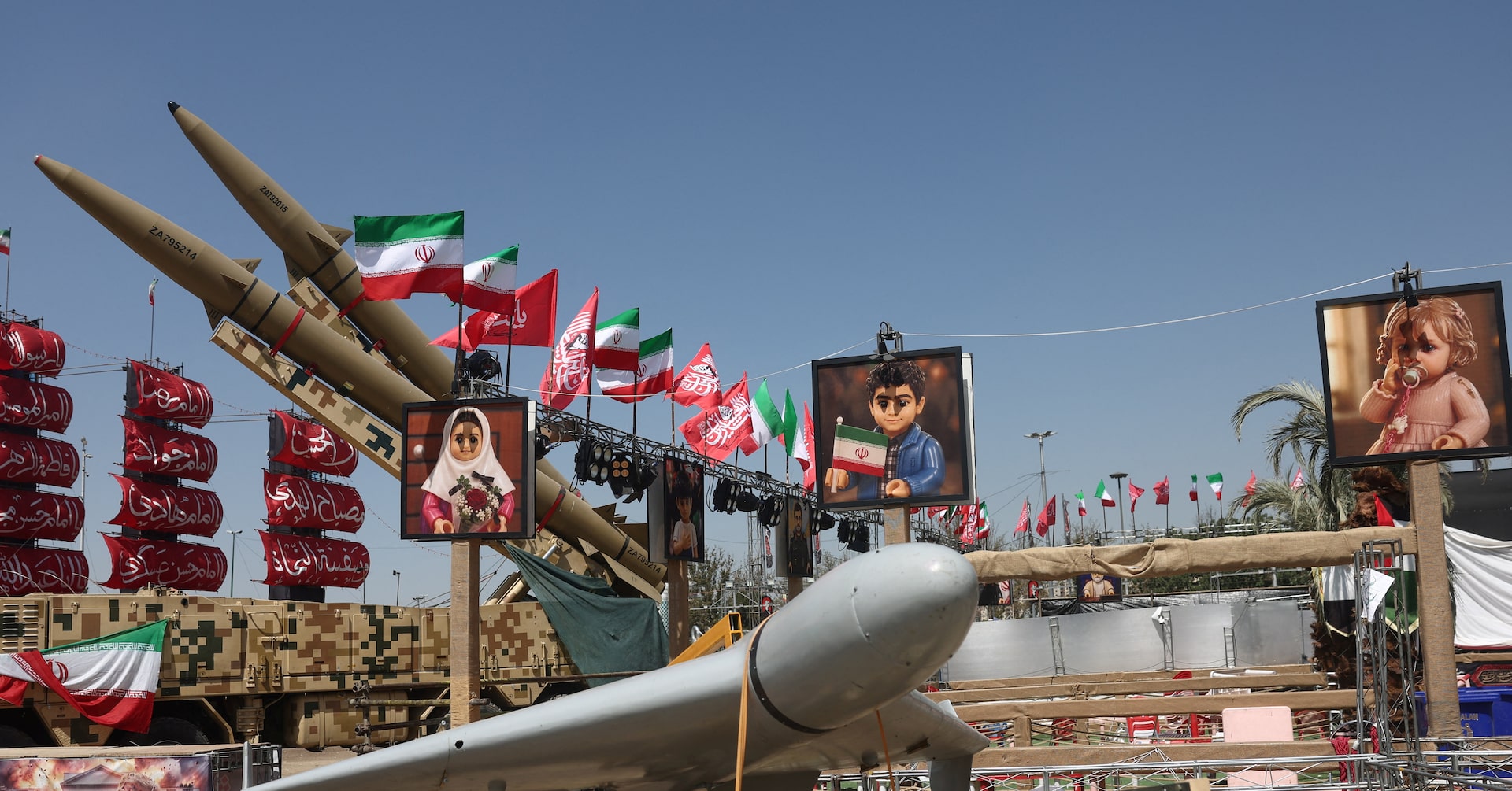 A single X account with no on-camera sourcing posted footage on 1 August 2026 framing Iran as on maximum alert, while Polymarket traders priced the year-end US–Iran nuclear-deal line at 29%.