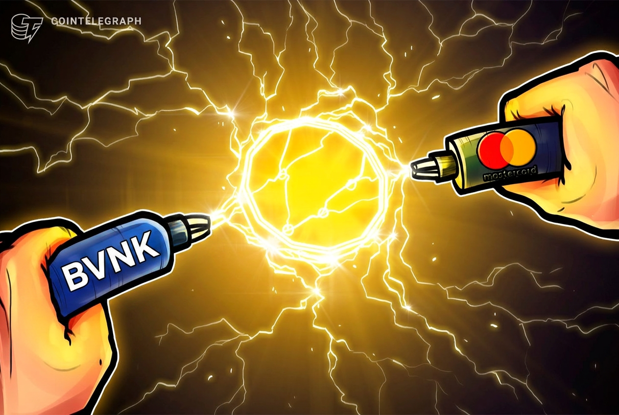 Mastercard says its completed acquisition of BVNK will connect digital-asset settlement to its existing global card network.