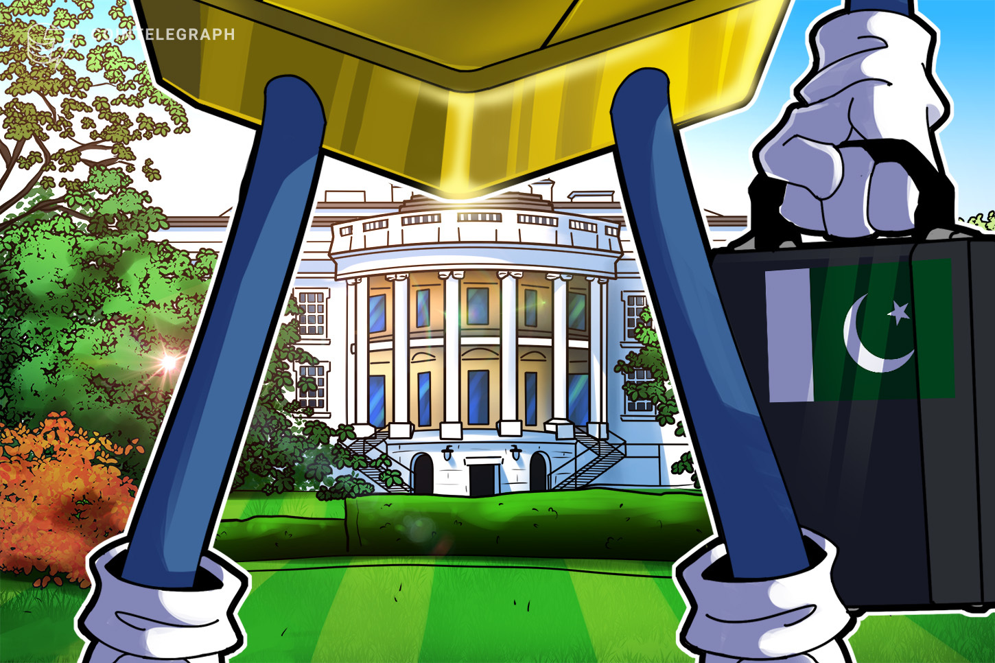 The White House complex in Washington, D.C., where staff say the Clarity Act remains a September priority.