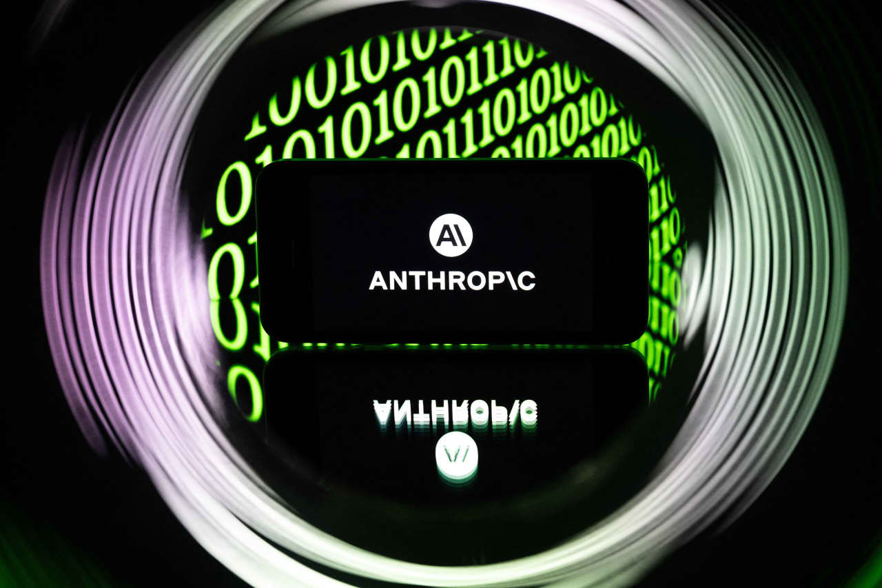 Anthropic signage at the company's San Francisco headquarters. (MarketWatch file photo)